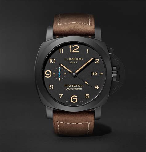 panerai luminor ceramic black|luminor panerai 1950 price.